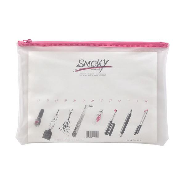 リヒトラブ クリヤーケース・スモーキィ B5ヨコ 桃 F-262 1セット （25枚） 【×3セット】 【お徳用 まとめ買い お買い得 業務用 割引 セット販売】 日用品雑貨・文房具・手芸 文房具・事務用品 文具 オフィス用品 文房具 事務用品