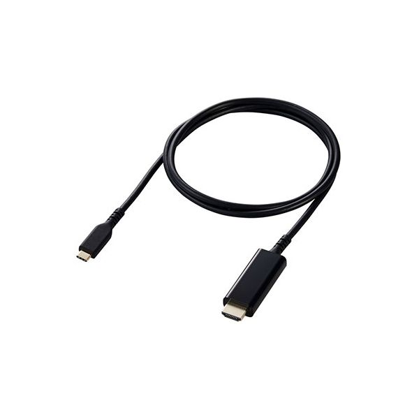 エレコム USB Type-C(TM) - HDMI(R)変換ケーブル(高耐久) 1m ブラック MPA-CHDMIS10BK3