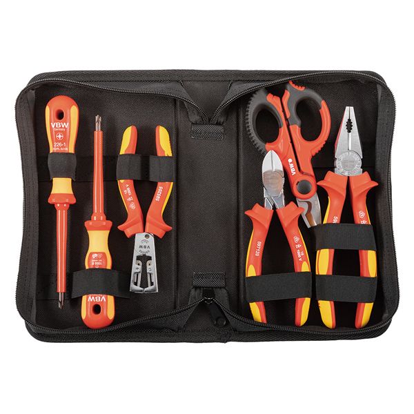 STAHLWILLE スタビレー 6点入 絶縁ツールセット 布製ポーチ付 86 E