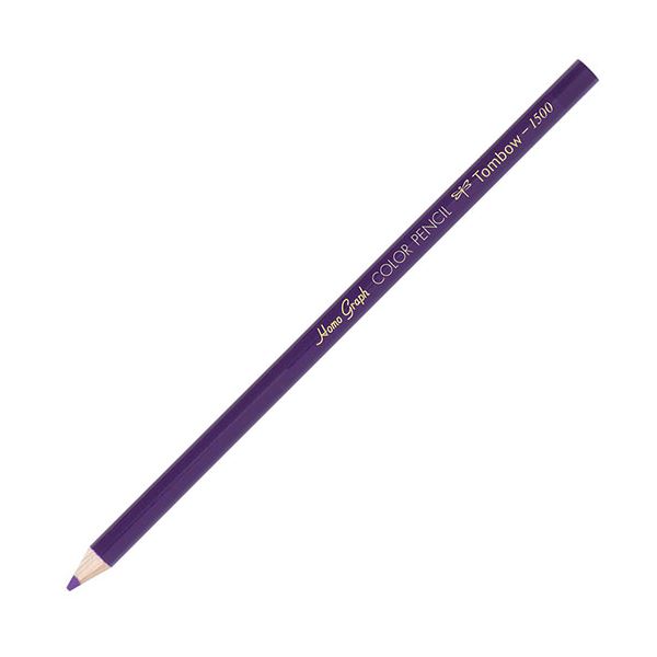 【1ダース (12本)×5セット】 トンボ鉛筆 色鉛筆 1500単色 すみれいろ Tombow-1500-19X5 【お徳用 まとめ買い お買い得 業務用 割引 セット販売】 日用品雑貨・文房具・手芸 文房具・事務用品 文具 オフィス用品 文房具 事務用品