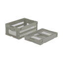 三甲 マドコンO-30B 灰 SKO-O-30B-GLL 1個 日用品雑貨・文房具・手芸 文房具・事務用品 文具 オフィス用品 文房具 事務用品 コンテナ