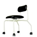 ソフトグルグキャスター ブラック / ミルキーホワイト【×2脚セット】 インテリア・収納 家具 インテリア・家具 椅子 椅子生活用品・インテリア・雑貨 インテリ...