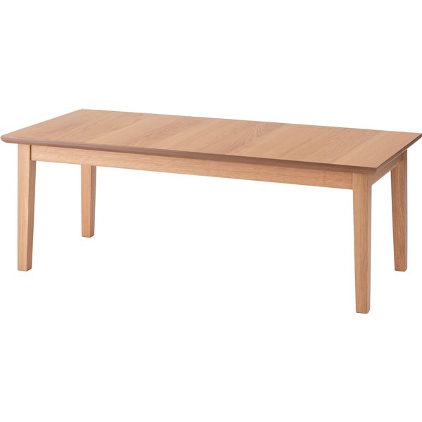 リビング テーブル 約幅110×奥行50×高さ38cm ナチュラル 木製 天然木 ローテーブル センターテーブル ..