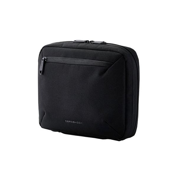 エレコム バッグインバッグM 180度フルオープン 厚みを抑えたスリム設計 ブラック ZSB-BB01PMBK