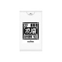 日本サニパック ポリゴミ袋 N-24 白半透明 20L 10枚 【×10セット】 【お徳用 まとめ買い お買い得 業務用 割引 セット販売】 日用品雑貨・文房具・手芸 文房具・事務用品 文具 オフィス用品 文房具 事務用品 袋類 ビニール袋