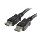 StarTech.com ラッチ付きDisplayPortケーブル ブラック 1m オス / オス 4K対応 DISPL1M1本 【×3セット】 【お徳用 まとめ買い お買い得 業務用 割引 セット販売】(2)