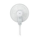 千住 TEKNOS40cm壁掛けメカ扇風機 ホワイト KI-W424 1台 家電 季節・空調家電 生活家電 住宅設備家電 季節家電(冷暖房・空調) 扇風機・サーキュレーター