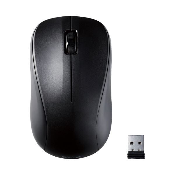 ELECOM エレコム 簡易包装 無線IRマウスMサイズ ブラック M-K6DRKBK / RS 1個 【×3セット】 【お徳用 まとめ買い お買い得 業務用 割引 セット販売】
