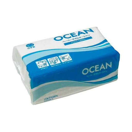 【まとめ買い セット販売】 ペーパータオル OCEAN 200枚 【×10セット】 【まとめ買い セット販売】 ペーパータオル OCEAN 200枚 【×10セット】