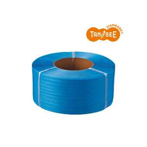 TANOSEE PPバンド 自動梱包機用 15mm 2500m 青 1巻 日用品雑貨・文房具・手芸 キッチン用品 生活雑貨