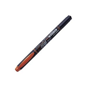 (30セット オフィス 業務用 ) トンボ鉛筆 蛍光マーカー / 蛍コート 【太字 ・ 細字 / 茶】 ツインタイプ WA-TC31 【 セット販売 まとめ買い...
