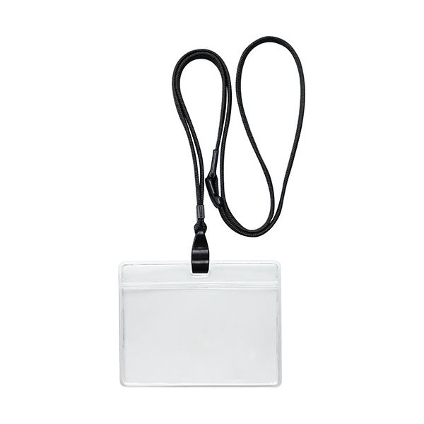 ソニック SONiC 吊下げ名札 エコノミータイプ 10個入 黒 NF-482-D 日用品雑貨・文房具・手芸 文房具・..