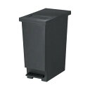 新輝合成 TONBO SWISH小窓付きスリムペダル 30L チャコールブラック 02118-4 1台(3)