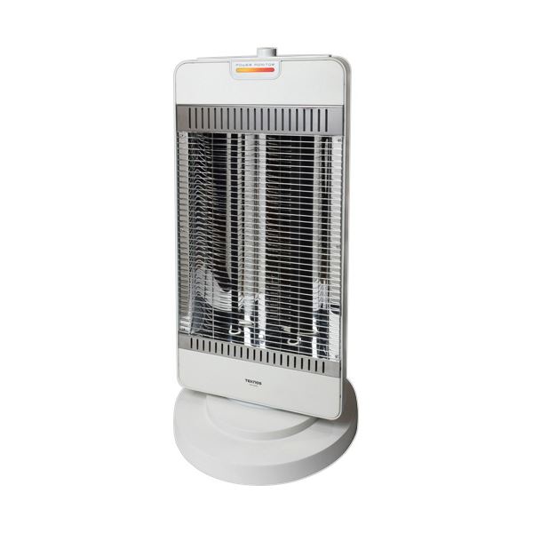 千住 TEKNOSパワーモニター付きシーズヒーター ホワイト TSH-9201 1台 家電 季節・空調家電 生活家電 住宅設備家電 季節家電（冷暖房・空調） ヒーター カーボンヒーター