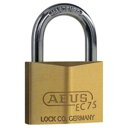 （まとめ売り:セット販売）ABUS 南京錠 50mm EC75-50【×2セット】