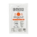 大倉工業スマイルパック 脱臭ごみ袋 45L 白半透明 N-56 1パック (10枚) 【×5セット】 【お徳用 まとめ買い お買い得 業務用 割引 セット販売】 (掃除 トイレ用品 トイレ用洗剤 トイレ トイレ清掃)(3)