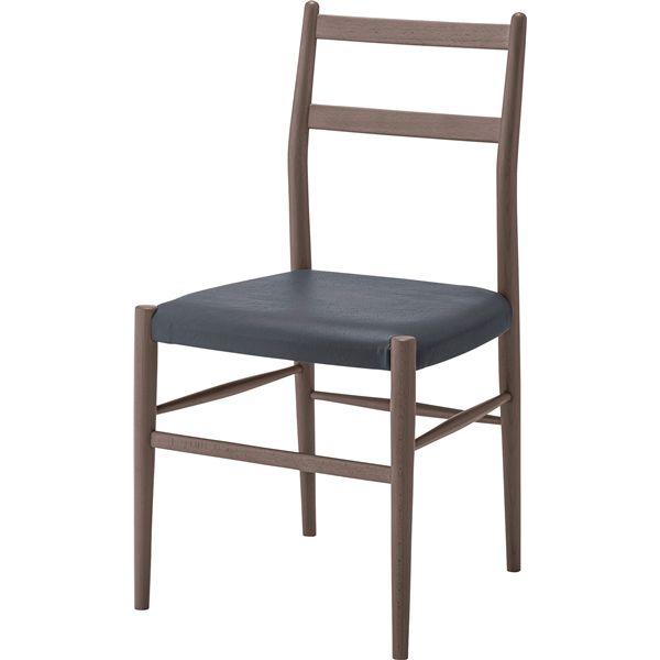 ダイニングチェア ブラウン （約W46×D46.5×H84×SH45cm） 完成品