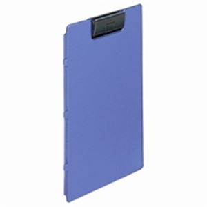 LIHITLAB クリップファイル F-2650-8 A4E 青 10冊 日用品雑貨・文房具・手芸 文房具・事務用品 文具 オフィス用品 文房具 事務用品 ファイル・バインダー クリップボード・クリップファイル