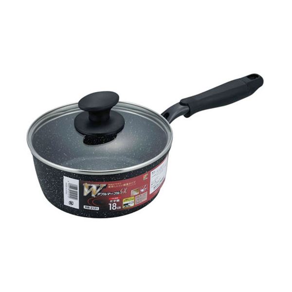 和平フレイズ ダブルマーブルα IH対応片手鍋18cm RB-2121 【 キッチン用品・食器・調理器具 日用雑貨・キッチン用品 キッチン 鍋・フライパン 圧力鍋 】