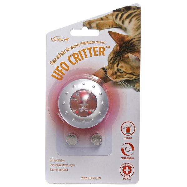 UFOクリッター 【×2セット】 （猫用玩具） 【お徳用 まとめ買い お買い得 業務用 割引 セット販売】 【 ペットフード ・ ペット用品 ペット・ペットグッズ 猫用品 飼育 猫 キャットフード おもちゃ 】