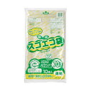野添産業スゴエコ袋 (再生) 透明 70L 厚さ0.035mm 1パック (10枚) 【×5セット】 【お徳用 まとめ買い お買い得 業務用 割引 セット販売】 ( 掃除用品 文房具・事務用品 生活雑貨 オフィス用品 日用品雑貨 日用消耗品 文房具 お掃除 )