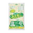 野添産業スゴエコ袋 (再生) 半透明 70L 厚さ0.035mm 1パック (10枚) 【×5セット】 【お徳用 まとめ買い お買い得 業務用 割引 セット販売】 ( 掃除用品 文房具・事務用品 生活雑貨 オフィス用品 日用品雑貨 日用消耗品 文房具 お掃除 )