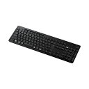 エレコムBluetooth静音フルキーボード TK-FBM118SKBK 1台 AV デジタル デジタル家電 PC PC周辺機器 PCアクセサリー PCサプライ・消耗品 家電 パソコン・周辺機器 キーボード・テンキー(2)