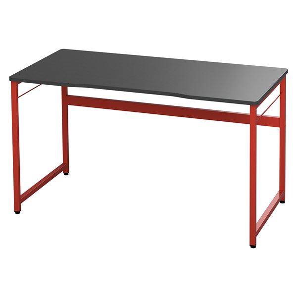 Digio2 ゲーミングデスク W120cm GMD-1260R クールなデザインのゲーミングデスク。生活用品・インテリ..