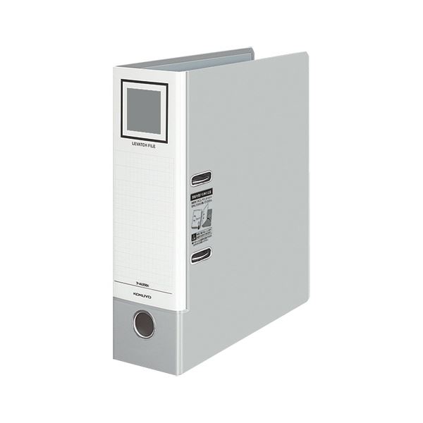 楽天開店10周年 SETAGAYA INTERIORKOKUYO コクヨ レバッチファイル A4タテ 2穴 680枚収容 68mmとじ 背幅93mm シルバー フ-AL200C 1冊 【×5セット】 【 セット販売 まとめ買い 割引 お買い得 事務用品 】 文具 オフィス用品 業務用 文具 備品 文房具 事務 ファイル バインダー