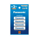 Panasonic 電池 充電池 バッテリー パナソニック 充電式ニッケル水素電池エネループ 単3 4本入パック 家電 電池・充電池