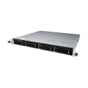 バッファロー TeraStationNAS専用HDD搭載 法人向けNAS ラックマウント 4ドライブ 4TB TS3420RN0404 1台(2)