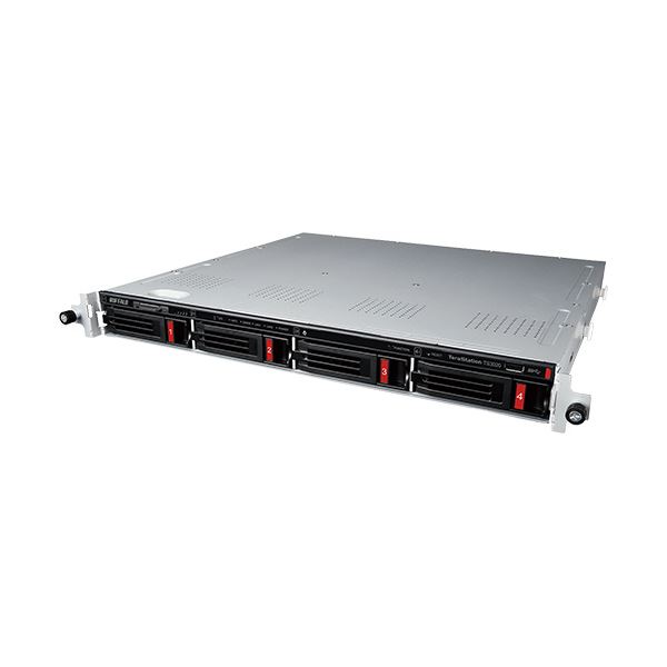バッファロー TeraStationNAS専用HDD搭載 法人向けNAS ラックマウント 4ドライブ 8TB TS3420RN0804 1台