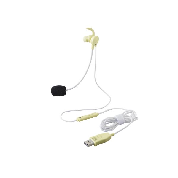 プラス ケイタイする小型ヘッドセット 片耳 YL イエロー AV 音響機器 PC PC関連 デジタル家電 家電 ヘッドセットAV・デジモノ AV・音響機器 ヘッドセット