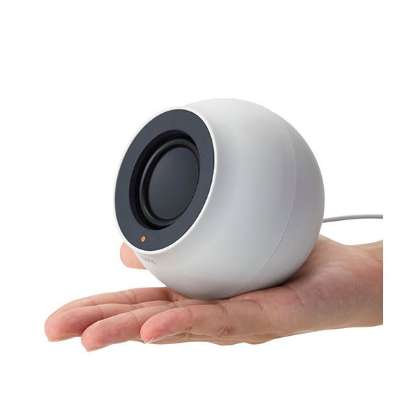 エレコム パソコン用2.0chスピーカー Stina SP-P10CUシリーズ ホワイト SP-P10CUWH