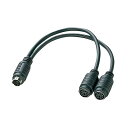【まとめ買い 5個セット】 サンワサプライ PS / 2スプリッター (0.2m) KB-PSY02K2X5 【お徳用 まとめ買い お買い得 業務用 割引 セット販売】(2)