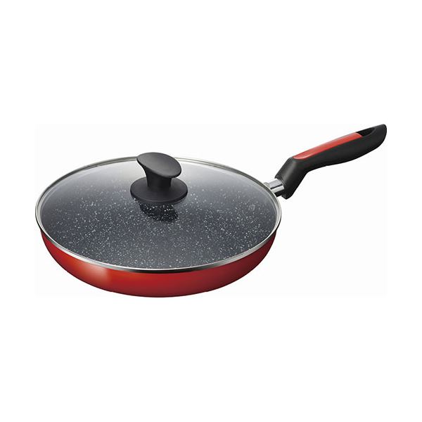 キルシェマーブル IH対応ガラス蓋付フライパン28cm B9129019 【 キッチン用品・食器・調理器具 日用雑貨・キッチン用品 鍋・フライパン 】