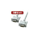 【5個セット お徳用セット】 サンワサプライ アナログRGBケーブル (4m) KB-HD154KX5 【お徳用 まとめ買い お買い得 業務用 割引 セット販売】(2)