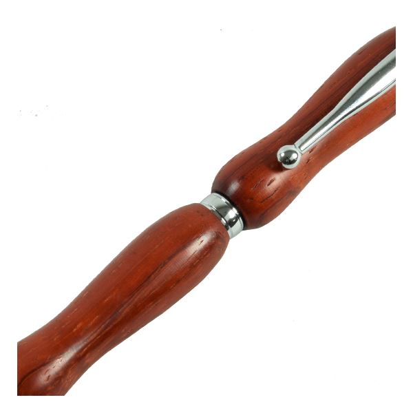 日本製 ハンドメイド ボールペン/文房具 【パドック】 クロスタイプ 芯：0.7mm 銘木 文具 オフィス用品 『8Color Wood Pen』 2