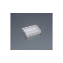 キャパティ ソリッド Lスクエア / フタ付タイプ CSD-BR3A クリア 【×10セット】 【お徳用 まとめ買い お買い得 業務用 割引 セット販売】