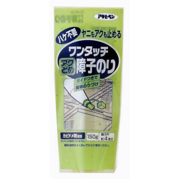 ワンタッチヤニ ・ アク止め障子のり 715 150G【10個セット】