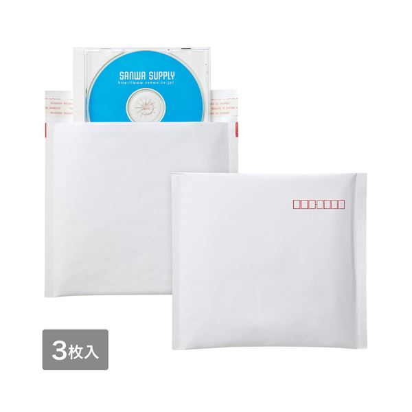 サンワサプライ 郵送用クッション封筒 （3枚セット） FCD-DM3N 【×10セット】 【お徳用 まとめ買い お..