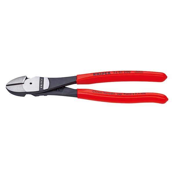 KNIPEX クニペックス 7401-250 強力型 斜ニッパー 硬線用 SB 工具 ツール DIY 作業工具 道具 ニッパー 工事 DIY 工具 ペンチ ニッ...