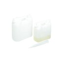 【まとめ買い セット販売】 平角缶A-10(2口タイプ)10L(ノズル有) 【×5セット】