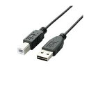 ELECOM エレコム 両面挿しUSBケーブル (A-B) U2C-DB15BK 【×5セット】 【お徳用 まとめ買い お買い得 業務用 割引 セット販売】