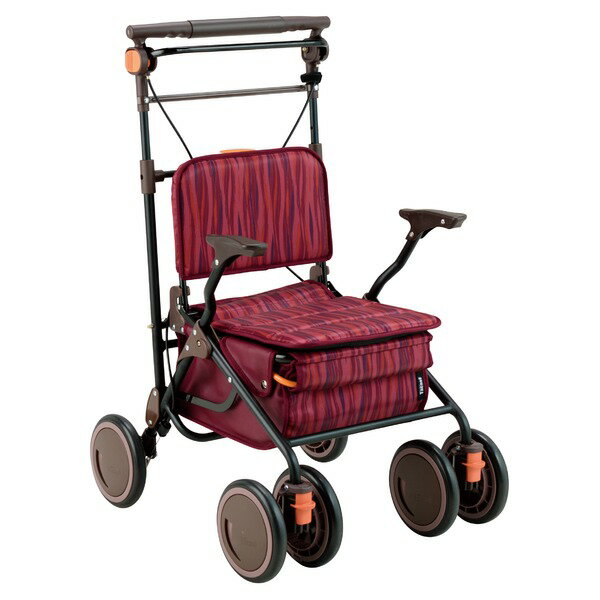 シルバーカー / 手押し車 【スタンダードタイプ】 最大積載荷重：10.0kg 幸和製作所 『カゴノアL』 レ..