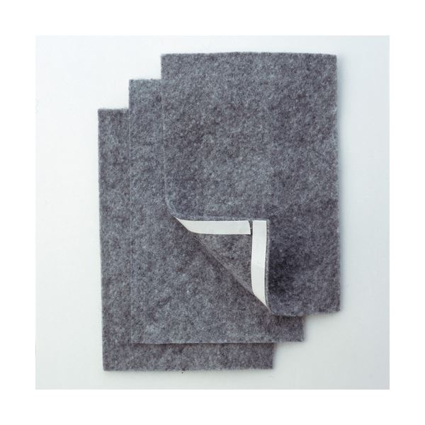 マグエックス ホワイトボード用マグネットイレーザー ミニ 専用スペアシート MMRE-S-R3 1パック （3枚..