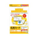 サンワサプライ マルチ名刺カード (白) JP-MCMT01N 【×10セット】 【お徳用 まとめ買い お買い得 業務用 割引 セット販売】 プリンタ PCサプライ・消耗品 コピー用紙・印刷用紙 コピー用紙 名刺用紙 ラベル 紙