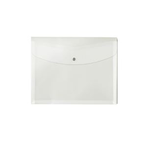 (業務用 200セット) プラス ポケット付エンベロープ 横型マチ付 透明【お徳用セット まとめ買い 割安 割引 セット販売】