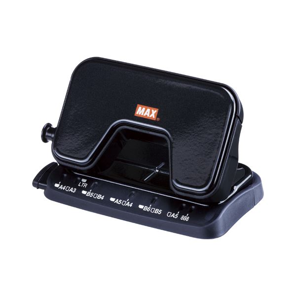 マックス スクーバパンチ DP-15T / K ブラック 1台入 【×5セット】 【お徳用 まとめ買い お買い得 業務用 割引 セット販売】 日用品雑貨・文房具・手芸 文房具・事務用品 文具 オフィス用品 文房具 事務用品 パンチ
