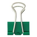 TANOSEE 【お徳用セット】 TANOSEE ダブルクリップ 中 口幅25mm グリーン 1箱 (10個) 【×50セット】 【お徳用 まとめ買い お買い得 業務用 割引 セット販売】 日用品雑貨・文房具・手芸 文房具・事務用品 文具 オフィス用品 文房具 事務用品 クリップ